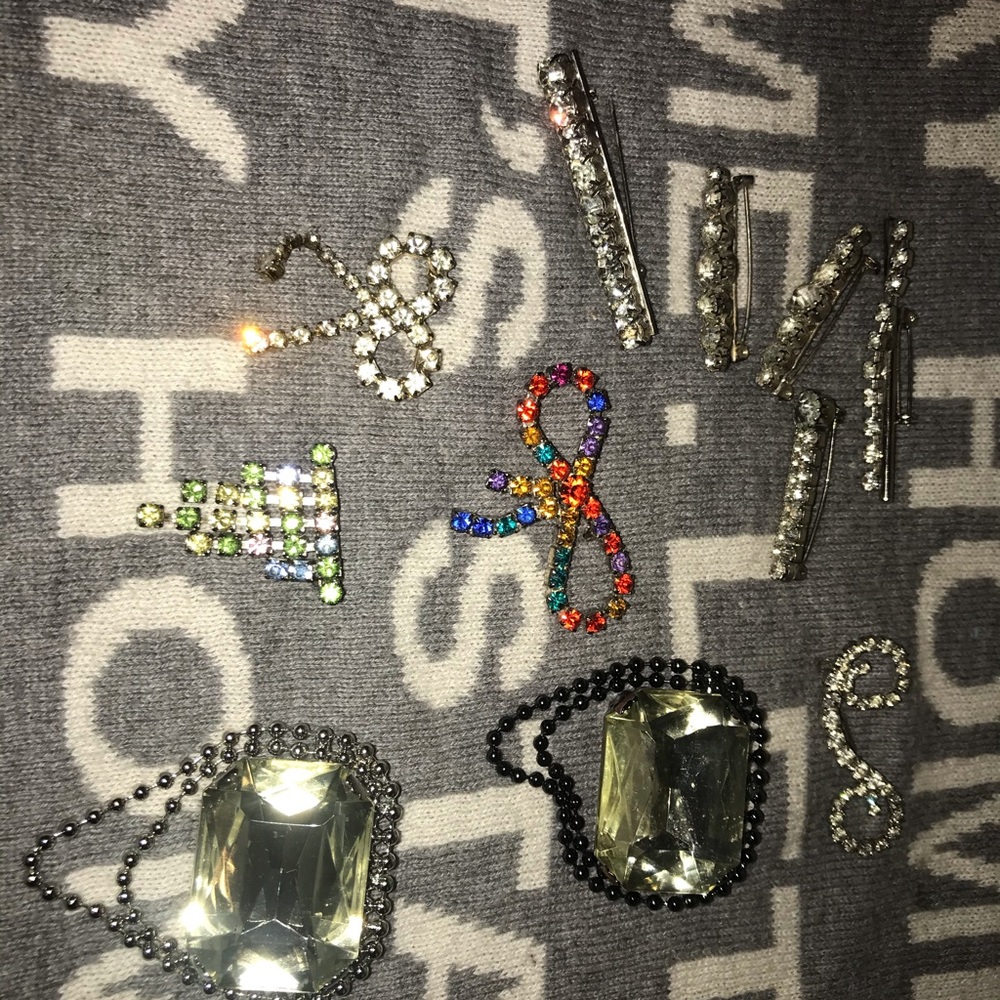 3 for 25.00 11 stone colorful pins